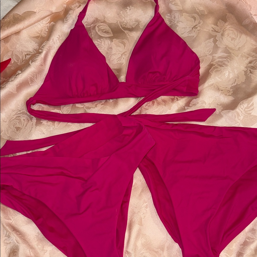 Victoria's Secret Fuchsia Bikini Set